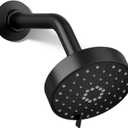 Kohler 72419-Y-BL Awaken G110 Multifunction SHOWERHEAD, Matte Black, 2.5 GPM