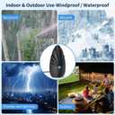 2026 Indoor TV Antenna for Smart & Old TVs, 6000+ Miles Range Strongest Digital HD TV Antenna Indoor Ourdoor Support 4K 1080P VHF UHF, 360 Long Range Reception with Signal Amplifier