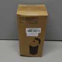 Makeup Brush Holder with Lid, Push Pop-Up Makeup Brush Organizer,4 Slots Makeup Cosmetics Organizer for Vanity Decor, Bathroom Countertop, Large Capacity, Dustproof, Waterproof | White and Gold