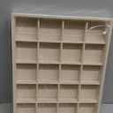 Oirlv Stackable Linen Jewelry Tray Adjustable 24 Grid Jewelry Storage Case for Drawer or Showcase