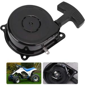 ANGGREK Pull Starter, ATV Pull Starter Aluminum Plastic Replacement for Quad Runner 19831987 lt50 lt125 Starter Crank lt50 Pull Start