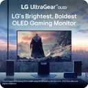 LG 27GX700A-B 27-inch Ultragear QHD (2560 x 1440) OLED Gaming Monitor, 280Hz, 0.03ms, NVIDIA G-Sync, AMD FreeSync Premium Pro, VESA DisplayHDR TrueBlack500, with up to DCI-P3 99.5%, HDMI 2.1, Black
