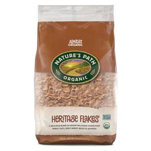 Nature's Path Organic Heritage Flakes Cereal, 32 oz (Pack of 6), Value Size, Non-GMO