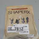 SHAPERX Shapewear for Women Tummy Control Open Bust Thigh Slimmer Body Shaper Medium