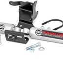 Rough Country N3 Dual Steering Stabilizer for Jeep Wrangler JL & Gladiator JT (2018-2025) with 2.5-8" Lift - Enhanced Control & Reduced Vibration, Easy Install