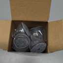 BUMACO 40Pcs Chair Leg Floor Protectors Chair Leg Protectors for Hardwood Floors Silicone Pads Covers to Protect Floors Universal L Clear Fit (1-5/16"~2")