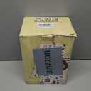 SUSTEAS Rotary Cheese Grater with Handle - Vegetable Shredder with 5 Well-designed Blades & Strong Suction Base,Round Mandoline Slicer & Food Chopper for Kitchen,with Blade Storage Box(Beige)