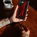 URBAN ARMOR GEAR UAG Designed for Samsung Galaxy S22 Ultra Case Red Crimson Rugged Lightweight Slim Shockproof Premium Monarch Protective Cover, [6.8 inch Screen]