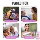 Extra Large Bath Wipes for Adults Bathing No Rinse - 120 Disposable Body Cleansing Wipes for Men, Women & Elderly - Great for Gym, Camping, Post Surgery - Lavender (10 Count (Pack of 12))