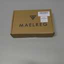 M MAELREG Golf Polo Shirts for Men Stripe Performance Moisture Wicking Dry Fit Collared Mens Polo Shirts Short Sleeve (XL)