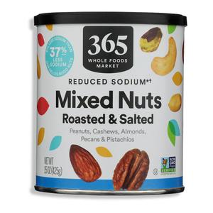 365 by Whole Foods Market Lightly Salted Mixed Nuts Peanuts, 15 OZ (EXP 04/09/27)