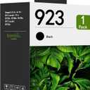 923 Black Ink Cartridge Replacement for HP 923 Cartridges Ink use with OfficeJet 8122e OfficeJet Pro 8135e 8138e 8139e Printer (2 cartridges)