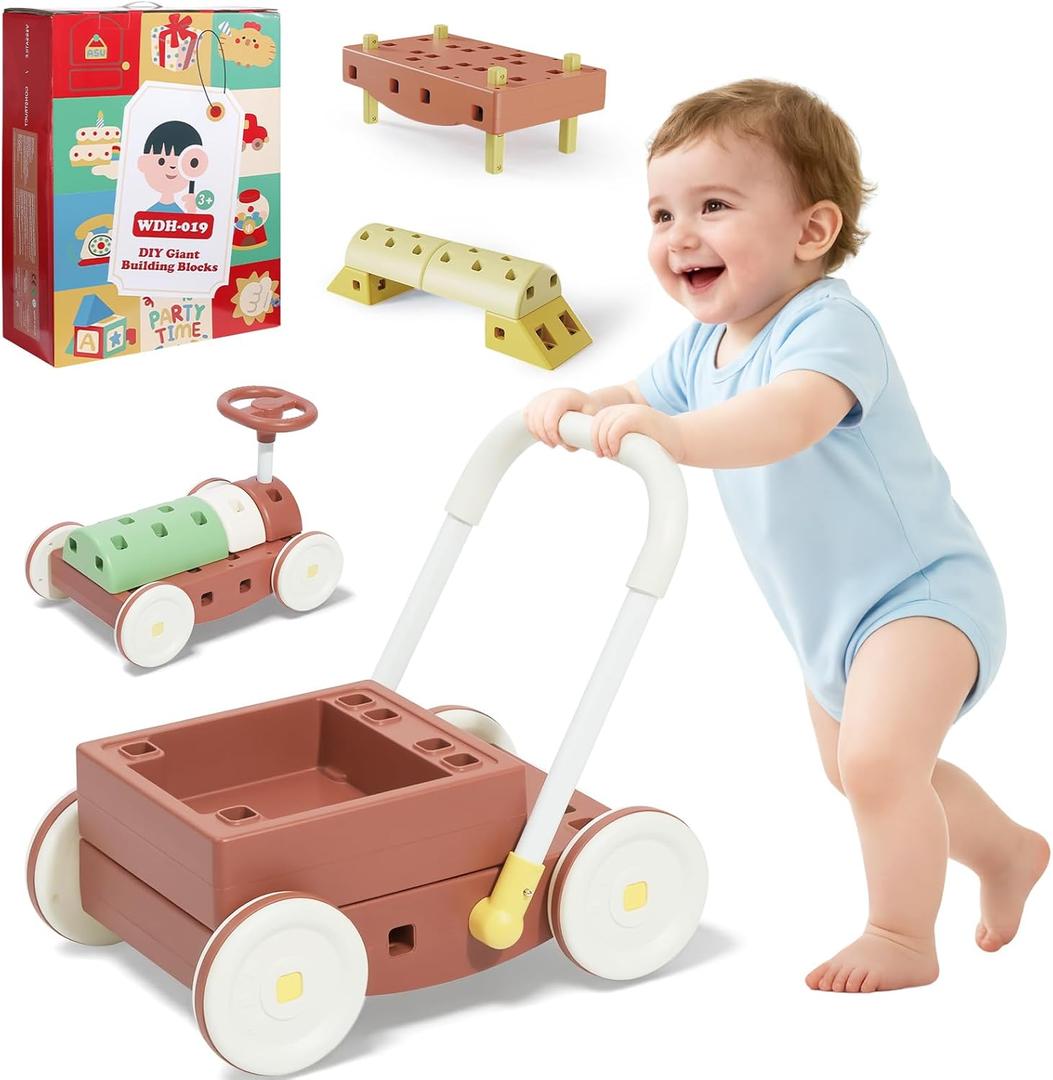 41PCS DIY Big Building Blocks for Kids 3+ Year Old Jumbo Montessori STEM Toys Stacking Blocks, Toddler Developmental Play Toy Set, Birthday for Boys & Girls