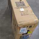 Gyroor Adults Electric Scooter with Large Middle Basket, 550W Motor 18.6 MPH 20 Mile Distance, Foldable E-Scooter with seat for Pets & Cargo C1S-FP9