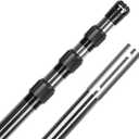 Carbon Fiber Pool Pole, 15 Foot Telescoping Swimming Pool Cleaning Pole, Telescopic Pool Poles 4.6 to 15 FT, Professional Poles New Locking Device for Skimmer Net, Brush, Vacuum Head 15FT (Bright)