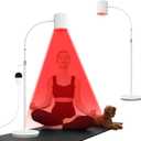 Red Light Therapy for Body, 940nm & 850nm & 660nm Infrared Light Therapy Lamp, COB Chip Infrared Device for Face and Body at Home (Large)