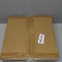 GUEGLSA Indoor Outdoor Bar Stool Cushions 12x12 Inch, Non Slip Square Seat Pad with Straps, Waterproof Fade Resistant Small Metal Chair Cushion Set of 2,Cushion Only, (Grey)