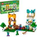 LEGO Minecraft The Crafting Box 4.0 Building Toy - Pretend Playset for Boys & Girls, Ages 8+ - Gift for Birthdays - Minecraft Toy for Kids & Video Game Fan - 21249, Medium