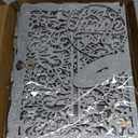 OurWarm Silver Wedding Card Box with Lock, Wooden Gift Card Box for wedding decorations for reception, wedding card boxes for reception Bridal Shower Decorations Party Reception Anniversary