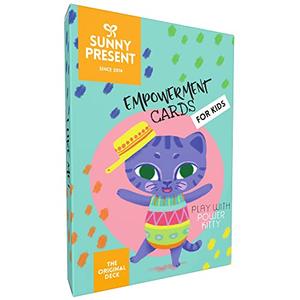 Empowerment Cards for Kids – 45 Action Packed and Fun Exercises, Set of 2