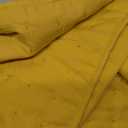 WDCOZY California Oversized Cal King Size Quilt Bedding Sets with 2 Pillow Shams, Lightweight Soft Bedspread Coverlet Bed Cover for All Season, 3 Pieces, 116x106 inches, Yellow (Daffodil)