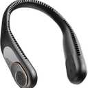 SWEETFULL Portable Neck Fan 360 Cooling Bladeless Personal Fan | No Hair Twisting - 4000mAh USB Rechargeable Wearable Fan for Travel, Birthday Gifts for Men, Women, Mom, and Dad