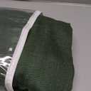 MIULEE Emerald Green Linen Curtains 120 Inches Long for Bedroom Living Room, Christmas Soft Thick Linen Textured Window Drapes Semi Sheer Light Filtering Back Tab Rod Pocket Burlap Look, 2 Panels, Emerald Green