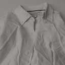 Amazon Essentials Men's Slim-Fit Long-Sleeve Oxford Shirt (Large, White)