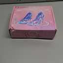 Princess Dress Up Shoes Set, Girls Role Play Dress Up Toys,Toddler Pretend Play Crown Kit Gift Set for Little Girls Aged 3-6 Years Old