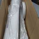 FLOWBREEZE Windowless Portable Air Conditioners, 37.5 Evaporative Air Cooler w/Remote, 2.5L Water Tank & 4 Ice Packs, 70° Oscillating, 12H Timer Auto-off, Quiet Cooling Tower Fan For Home Office