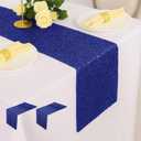 2 Packs Royal Blue Glitter Sequin Table Runners- 12"x72" for Birthday, Wedding, Pre-Wedding Party, Celebration, Festival Decoration