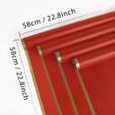 FUHITIM 20 Sheets Flower Wrapping Paper - Waterproof Floral Bouquet Packaging Paper for DIY CraftsFlorist Supplies Packaging Paper for Wedding Birthday Gift (Red)