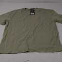 Men's Fashion Oversized Tshirts Workout Short Sleeve T-Shirt Dry Fit Lightweight Crewneck Tee Tops (X-Large, Light Army Green)