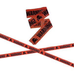 Caution Warning Tape Halloween Party Favor Supply Decoration