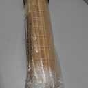 LazBlinds No Drill Cordless Bamboo Roman Shades, 36.5" W × 72" H, Brown