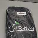 UIRWAY Gas Grill Cover 52 Inch, Waterproof, UV & Fade Resistant BBQ Grill Cover for Outdoor, Barbecue Cover with Reflective Strip and Air Vent for Weber, Dyna-glo, Char-Broil, Nexgrill, etc. Black