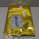 PARTTELY 36pcs Drawstrings Christmas Gift Bags Assorted Sizes, Holiday Gift Bag with Tags Bulk Christmas Bag For Gifts Wrapping, Reusable Aluminum Foil Xmas Presents Party Favor Goody Jumbo Bags