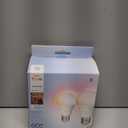 Philips Hue Essential Smart LED A19 Bulb, White and Color Ambiance, E26 Base, 8.8W, 2200K-6500K, 800 Lumens, Dimmable, Works with Alexa, Google, and Apple Home, 2-Pack