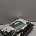 BULBUL Velvet Curtains 90 inches Long for Living Room Cream Ivory Black,2 Panels Blackout Curtains Modern Color Block Back Tab Rod Pocket Soundproof Drapes for Bedroom Window Decor