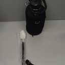 Insulated Water Bottle | Thickened Stainless Steel Vacuum Metal | Portable Sports Half Gallon Large Water Jug for Gym and Hiking with Straw, Carrier Bag, Handle Strap | BPA-Free 64 oz (Advanced Black)