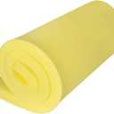 Yellow Foam Board, High-Density Upholstery Foam for Couch Cushion Replacement, Foam Padding for Cushions, Furniture, and DIY Projects, Durable Foam Pad for Chairs, Sofas, and Egg Crate Foam Inserts
