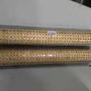 18" Width Cane Webbing Rattan Webbing 3.3Ft Natural Rattan Caning Material for Cabinet,Chair,Dresser, Furnitur,with 3/7.5" Groove Chair Caning