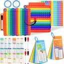 Addition Flash Cards+Multiplication Flash Cards + Fingertip Bubbles Toy, Interesting Math Combination, Math Games for Children Aged 3 +