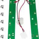 CVILL W11043011 Light Bulb for Whirlpool LED Light Replacement Compatible with Kenmore, Maytag, Amana, and IKEA,Replace W10866538 W11527432 W11042554 W11387579 W11333374 WRX735SDHZ02 55-4q184-401