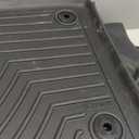 OEDRO Floor Mats & Cargo Liner Fit for Jeep Grand Cherokee L 2025-2021 (ONLY for 6 Seat), TPE All Weather Custom Fit 3 Row Floor Liners and Trunk Liner, Black (Without Center Console)