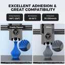 Creality Ender PETG 3D Printer Filament 1.75mm 1KG (2.2lbs), High Precision, Strong Toughness, Odorless, Better Flow, Moistureproof 3D Printing Ender PETG Filament, Yellow