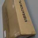 Vibration Plate Exercise Machine, Vibrating Plate Platform for Lymphatic Drainage with 200 Adjustable Speeds, Power Vibration Plate for Weight Loss & Fitness, Supports Weight 450 Lbs (Jet Black)