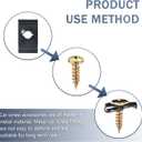 170 PCS Car U-Clip and Screw Kit, 9 Sizes Rust-Proof Fasteners for Dashboard Door Panel, Perfect Fit Anti-loosening Bolt Replacement, Universal for Most Cars Repair Accessory (Multicolored)