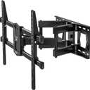 USX MOUNT Full Motion TV Wall Mount for 42-80 Inch TVs up to 120lbs, Wall Mount TV Bracket with Articulating Swivel Tilt Extension Leveling, Max VESA 600x400mm Fits 12/16" Wood Stud