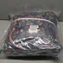 Travan 3-Piece Quilt Set Quilted Bedspread Lightweight Coverlet Set Garden Style Floral Printed Oversized Quilted Bedding Set for All Season, Blue Flower Sea, King Size